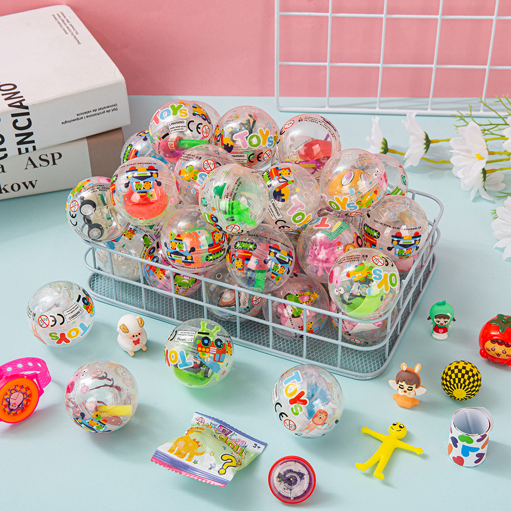 50mm mixed all kinds of new twisted egg blind box cute fun twisted egg children Yiwu toy stall wholesale