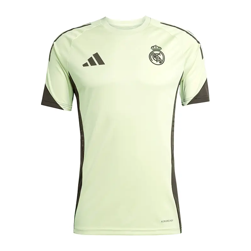 Cool Ruiz Football Adidas 25/26 Season Real Madrid Football Training Suit Warm-Up Short-Sleeved Jersey Jp3977