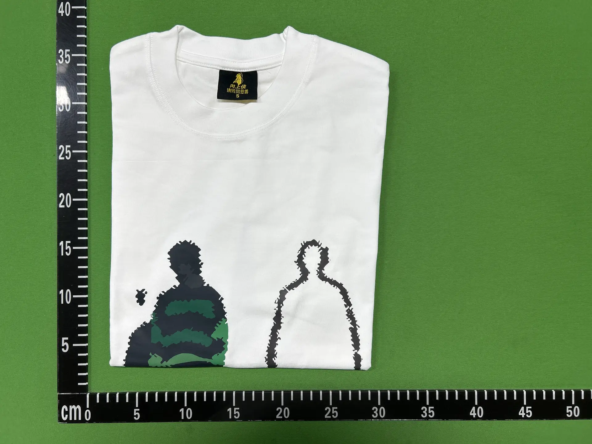 Make money for charity 3A260g pure cotton double yarn! Upward hero! Heavy Couple Female Loose Short sleeved T-shirt Male