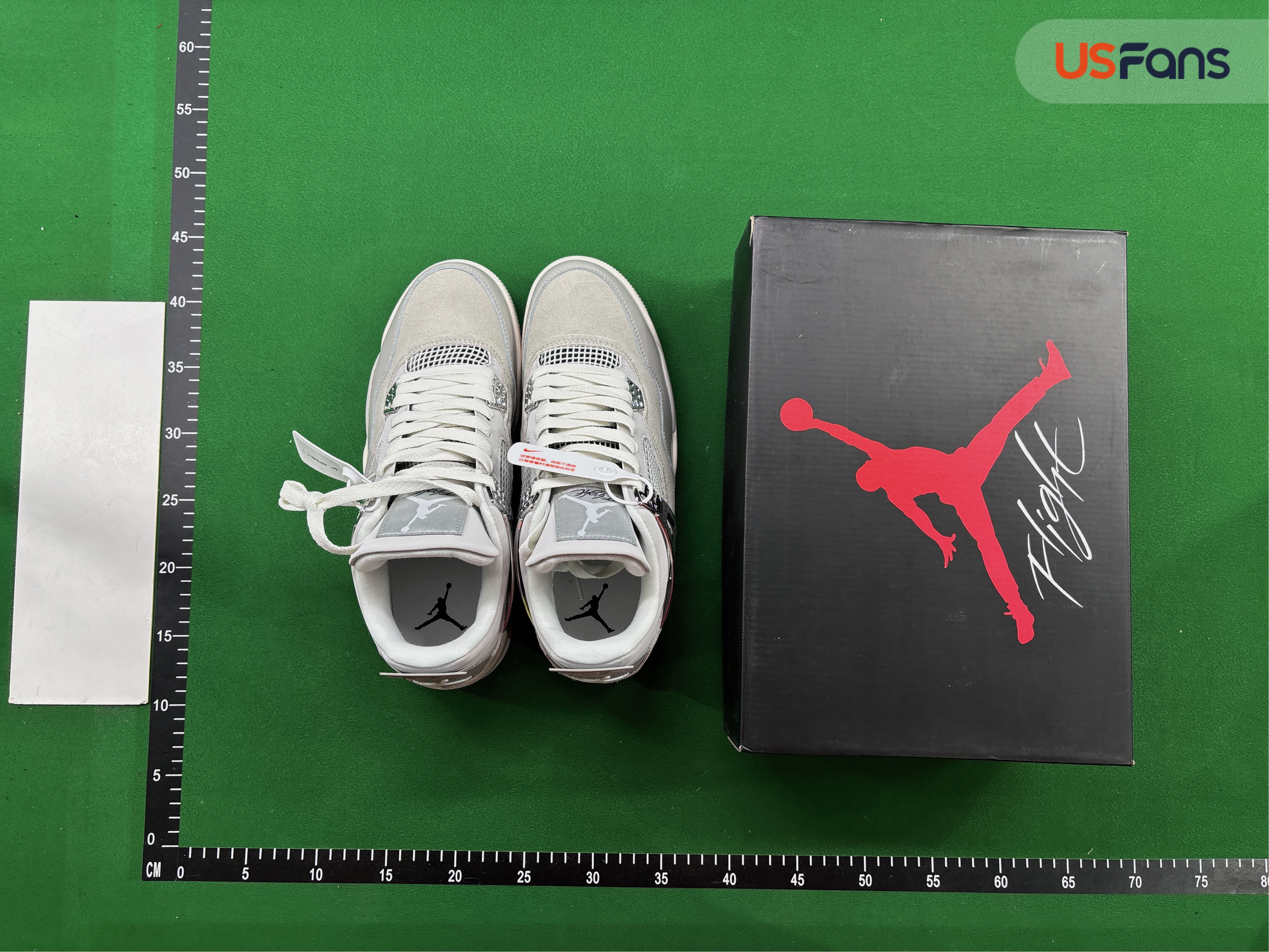 Air Jordan 4 Retro Ice and Blue QC