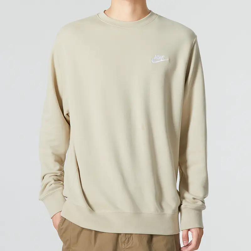 Nike Nike Sweatshirt Men's Official Flagship Authentic Fall and winter New arrival Casual Round Neck Long sleeves Tops Pullover