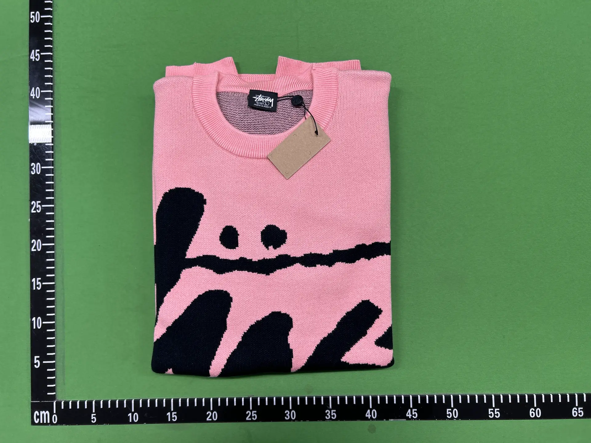 Stussy Knit Sweater Pink Black