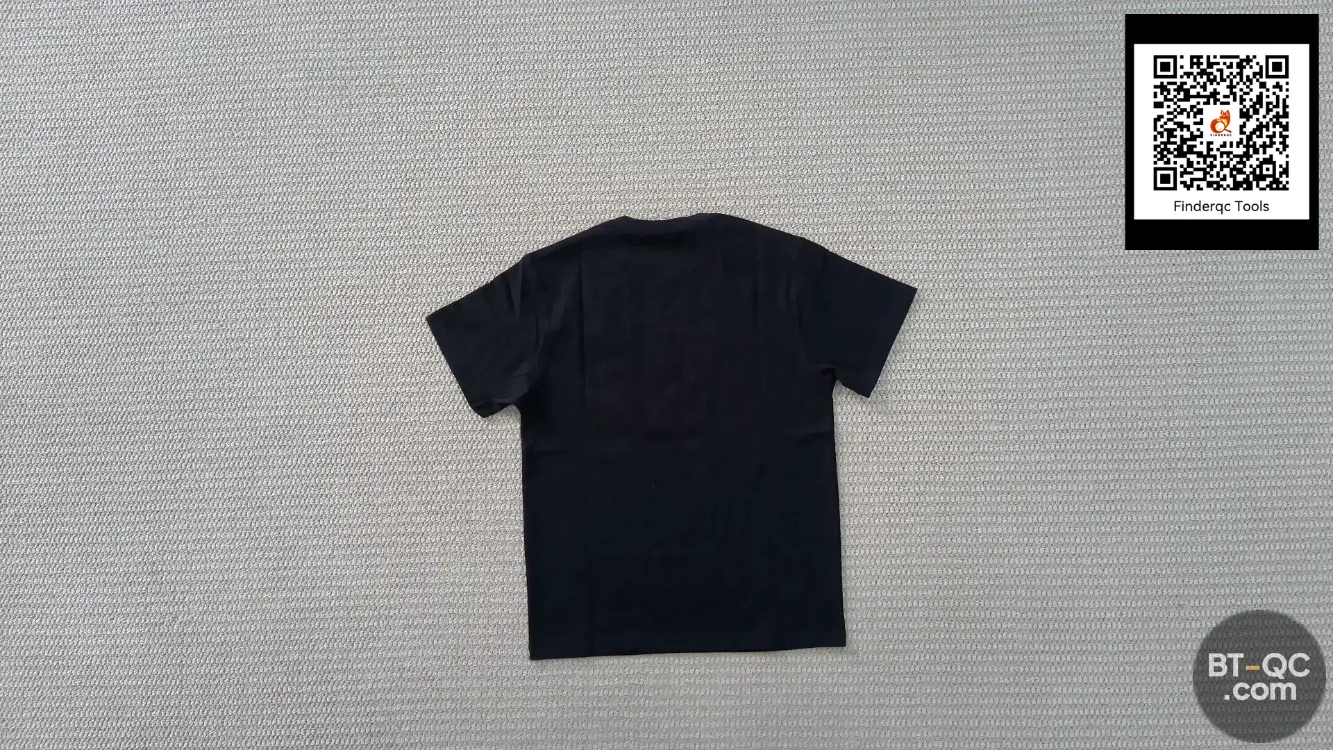 Black Cotton T-Shirt