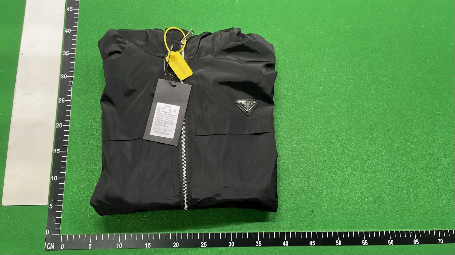 Prada Black Nylon Hooded Jacket