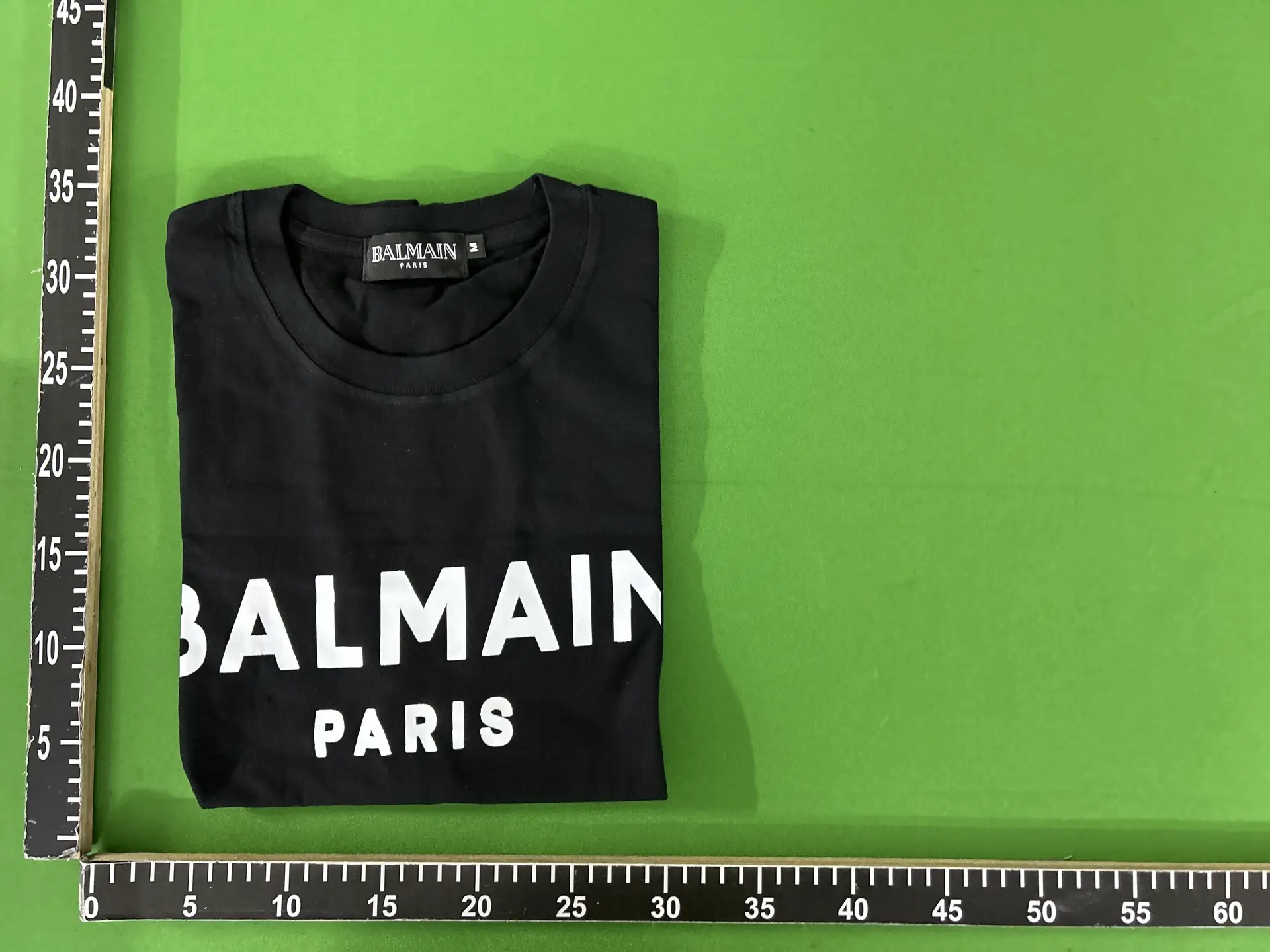 BALMAIN Balmain spring and summer new fashion casual round neck pullover short-sleeved T-shirt printed letters men and women with the same paragraph