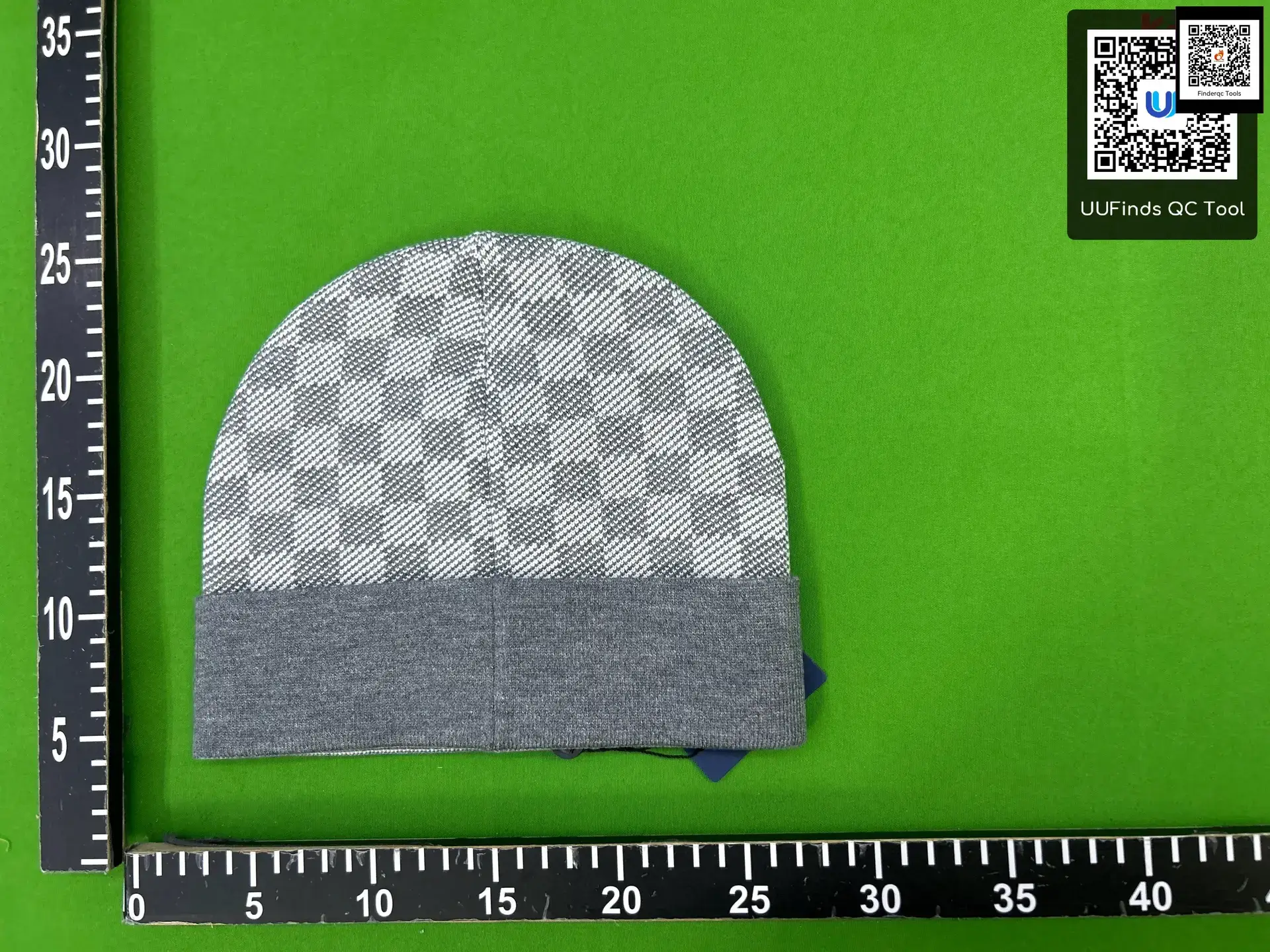 Louis Vuitton Monogram Beanie Grey