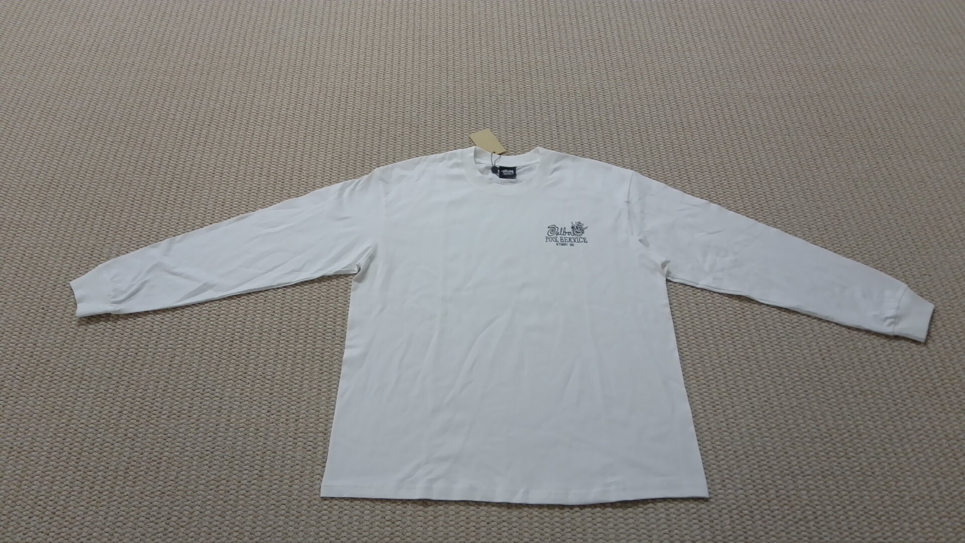 Cross-Border Stussy Long-Sleeve T-Shirt Trendy Brand Stu Letter Print Casual Loose Autumn and Winter Versatile Base Shirt for Men and Women QC