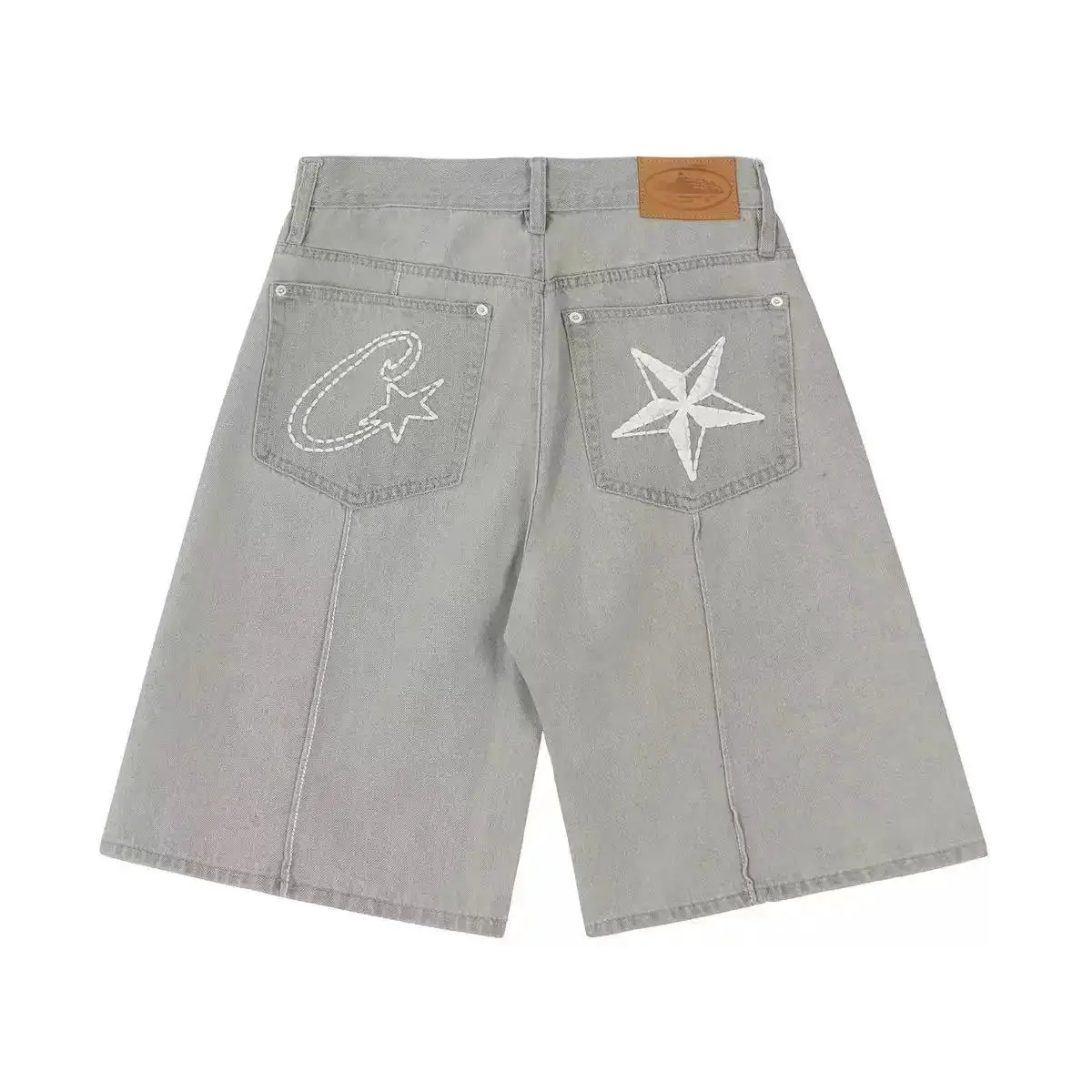 夏季宽松牛仔短裤