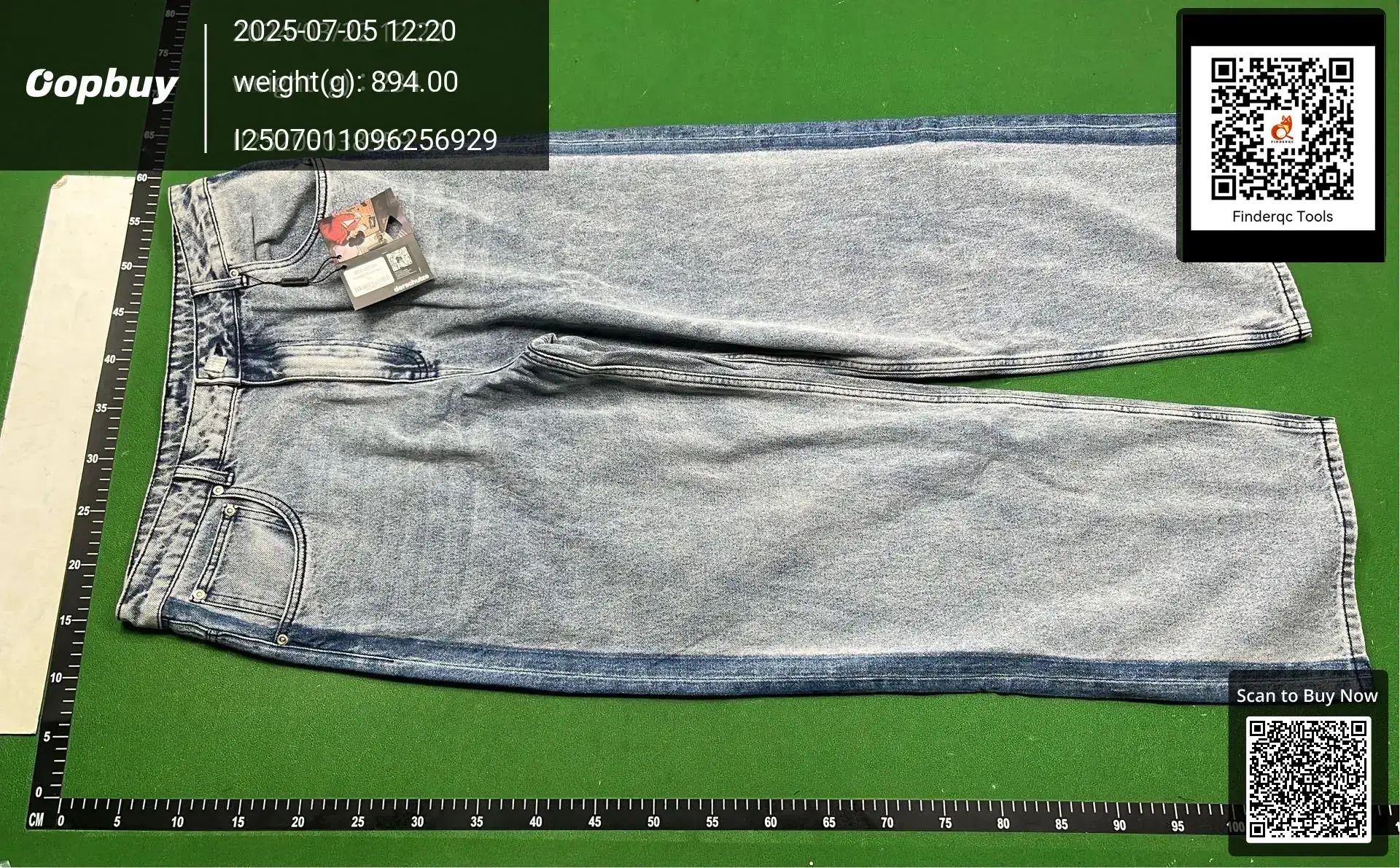 Tiger Independent D-Style Gallery Jeans White Leather Label Jeans