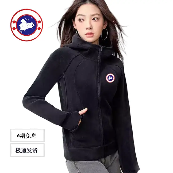 Big Goose Hometown Flagship Canadian Authentic Big Goose Heattech silm Windproof Windproof Women's Outdoor Polar Fleece thickened Outwear