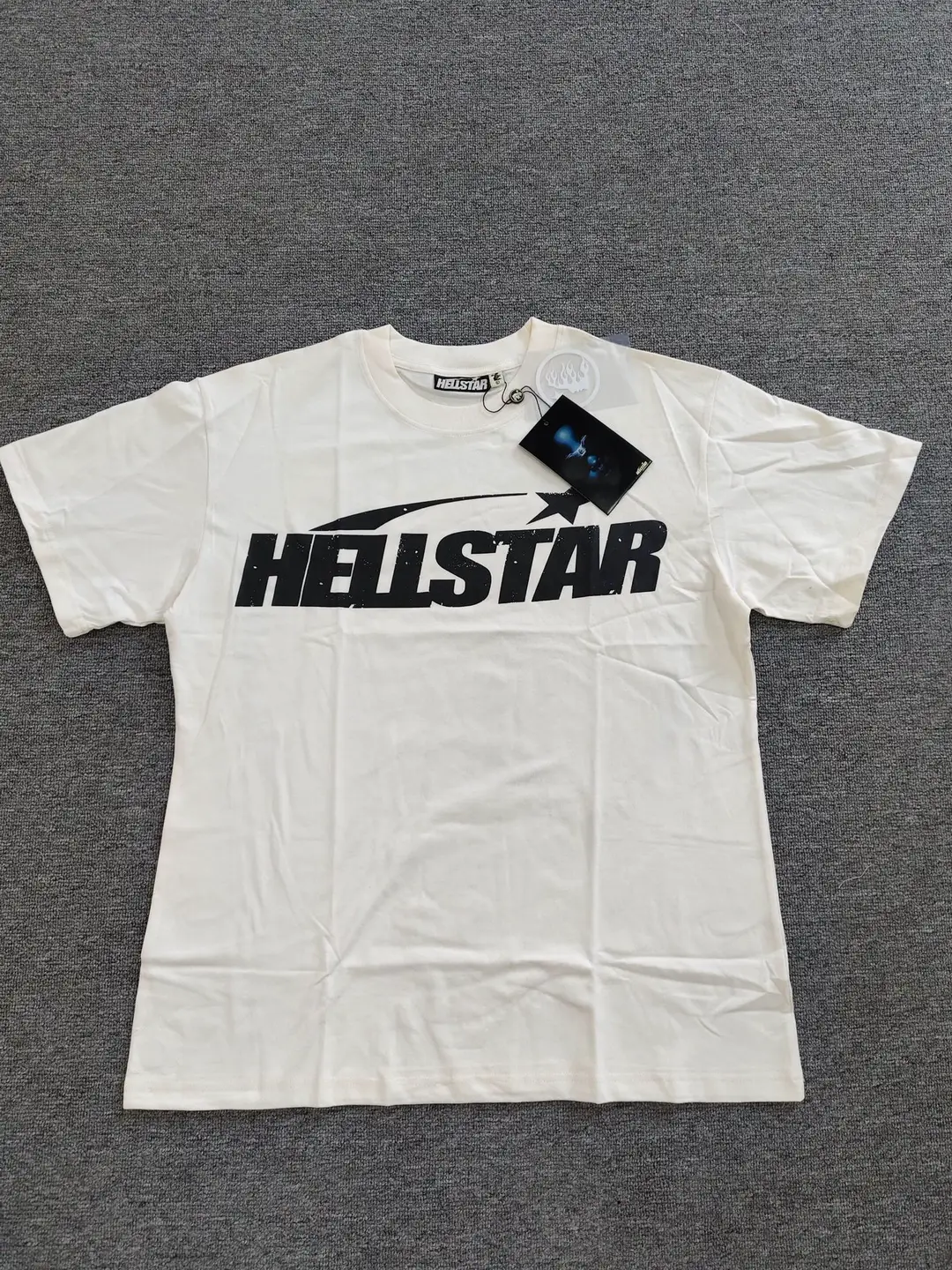 Cross-Border American Trendy Hellstar Hip-Hop Short-Sleeved Tops Versatile Casual Men's T-Shirts Summer Ready Stock