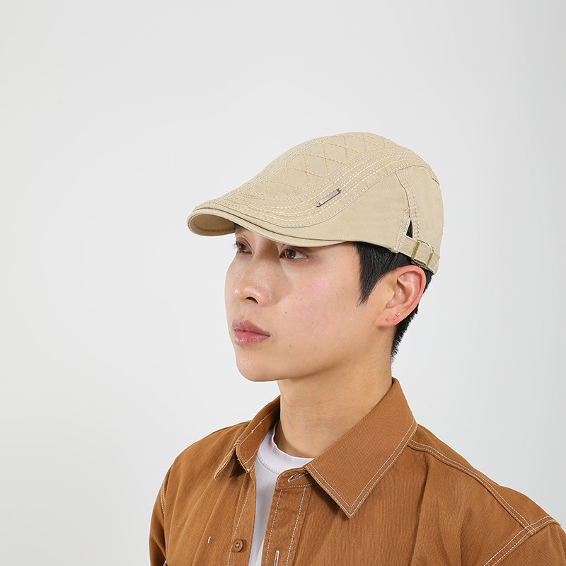 Vintage progressive cap men's and women's shopping cap spring and summer beret British painter hat new baseball cap fashion