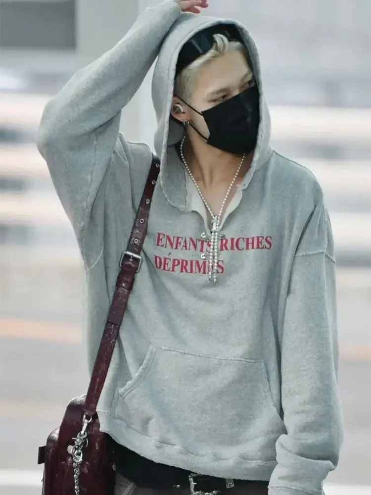 Enfants Riches DÃ©primÃ©s Grey Hoodie