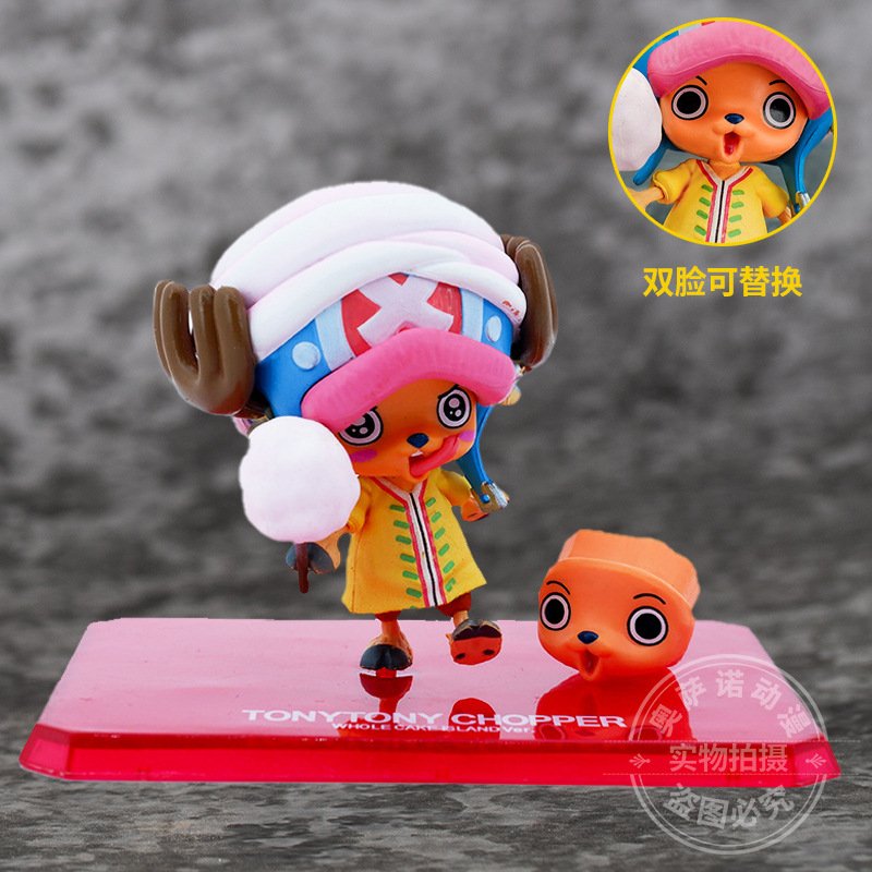 One Piece Series High-Quality Gk Figures Wholesale Marshmallow Chopper One Piece Series Gk Small Figurine Statue Model