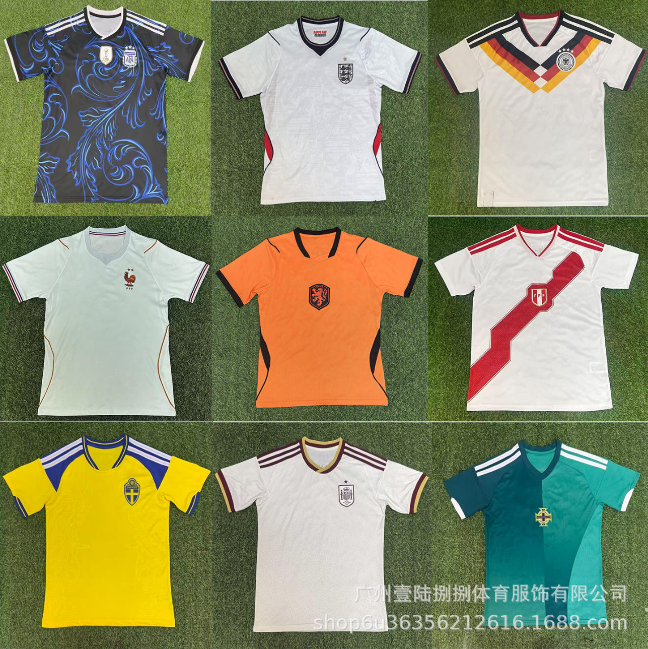 2026 World Cup Football Jerseys Argentina Spain Cross-Border Exclusive Supply from Source Factory QC-foto från 1688 på Qualit.ly