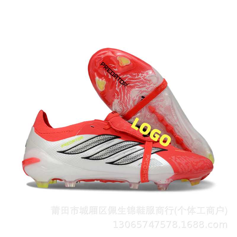 Putian Factory Wholesale Cross-Border Foreign Trade World Cup Predator 26 Football Shoes Fg Spikes Predator Elite QC 照片，来自 1688 Qualit.ly