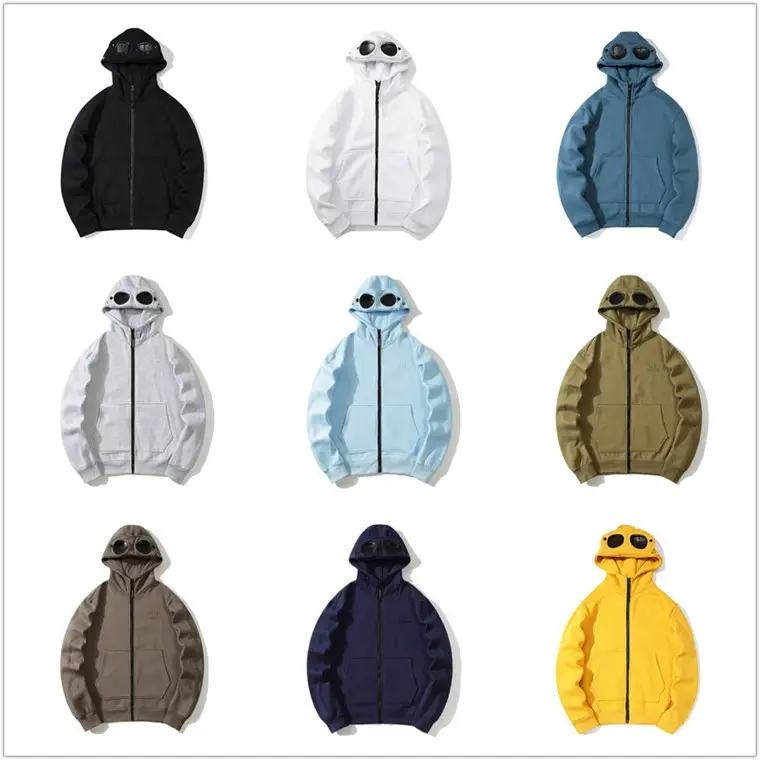 2024 autumn and winter new casual men's and women's couples glasses casual sports pullover hooded vests a generation of hair