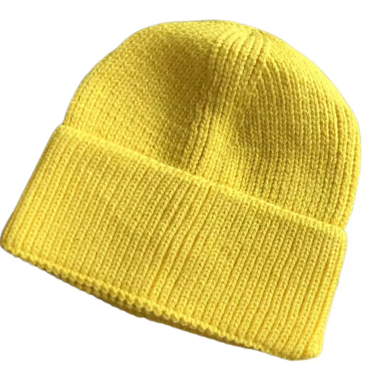 Front Large Bone Pattern, Different Colors on the Bottom, Fourteen-Color Knitted Hat 66071439 photo QC de TAOBAO sur Qualit.ly