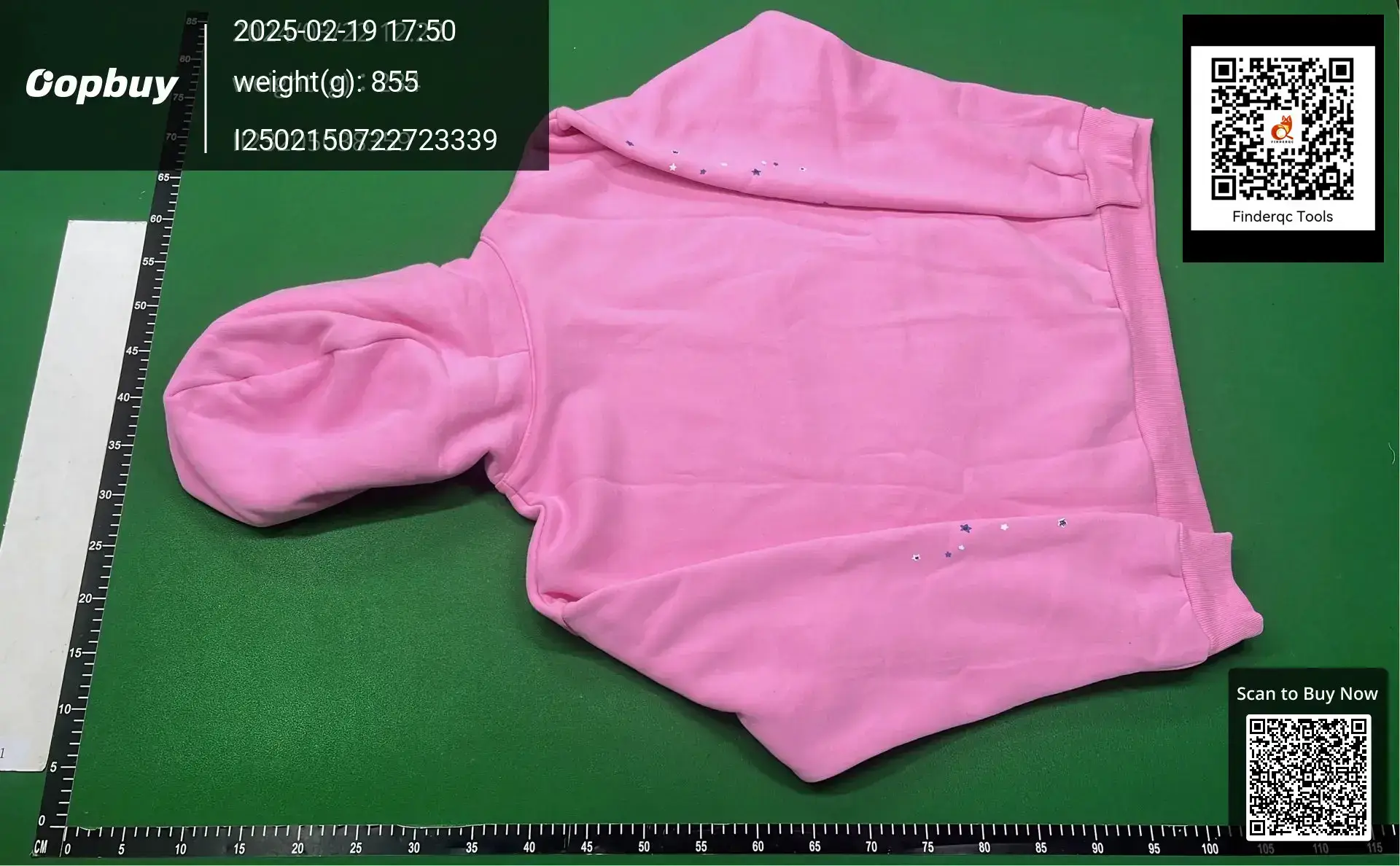 Cross-border original fleece-lined European and American fashion brand Sp5der Young Thug star with couple's sweater hoodie