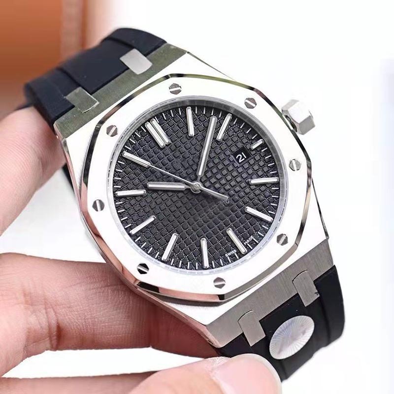 Foreign Trade Hot-Selling Royal Silicone Calendar Men's Watch Business Waterproof Couple Watch Fashion Trend Watch QC 写真 1688 Qualit.ly