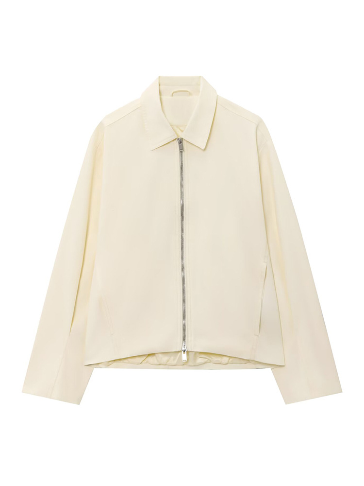 Cross-border Hot Selling 2025 Summer New Women's European and American Style Lel Long Sleeve Aviator Jacket Loose Top Coat