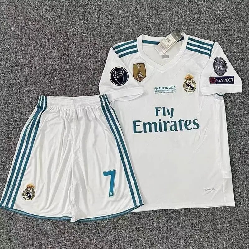 Real Madrid 2018 Champions League Final Kit Cristiano Ronaldo