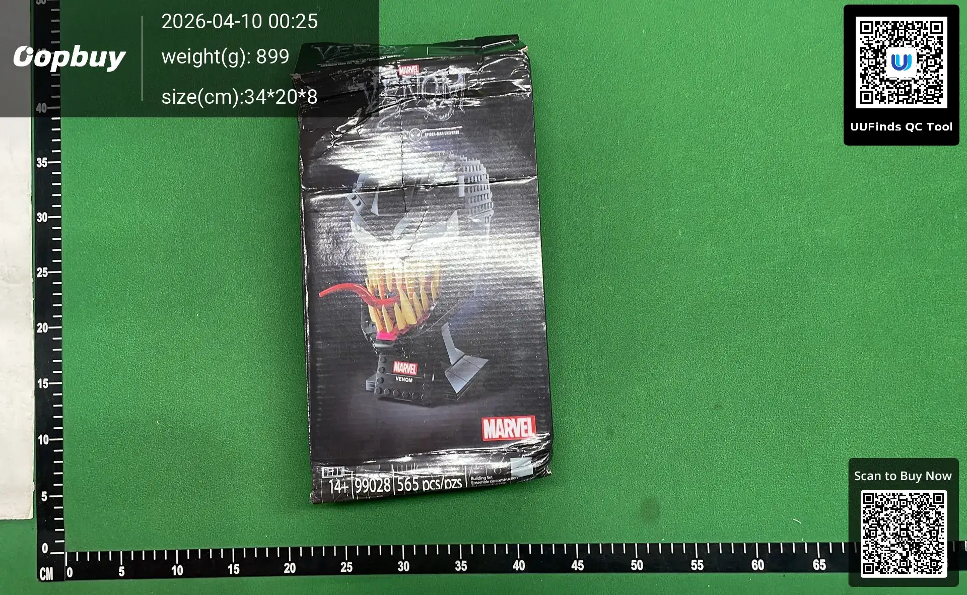 Marvel Venom Building Set