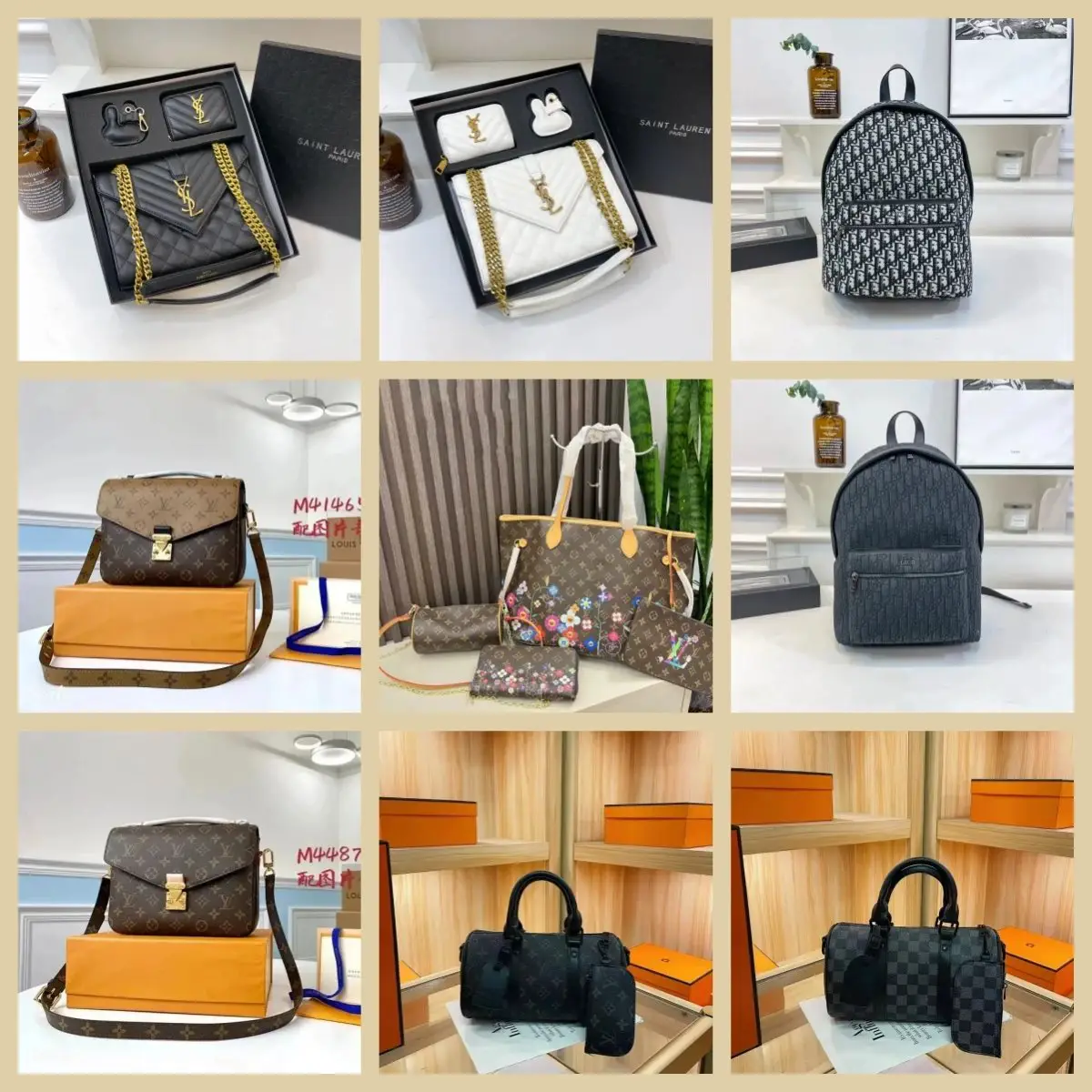 CO-1 fashion senior new hundred shoulder crossbody bag (plastic film torn damaged non-returnable)