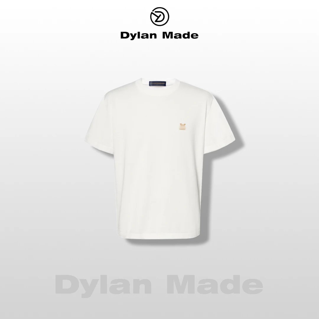 Dylan [released in stock] 26SS woolen logo short sleeves (first batch of white in stock)
