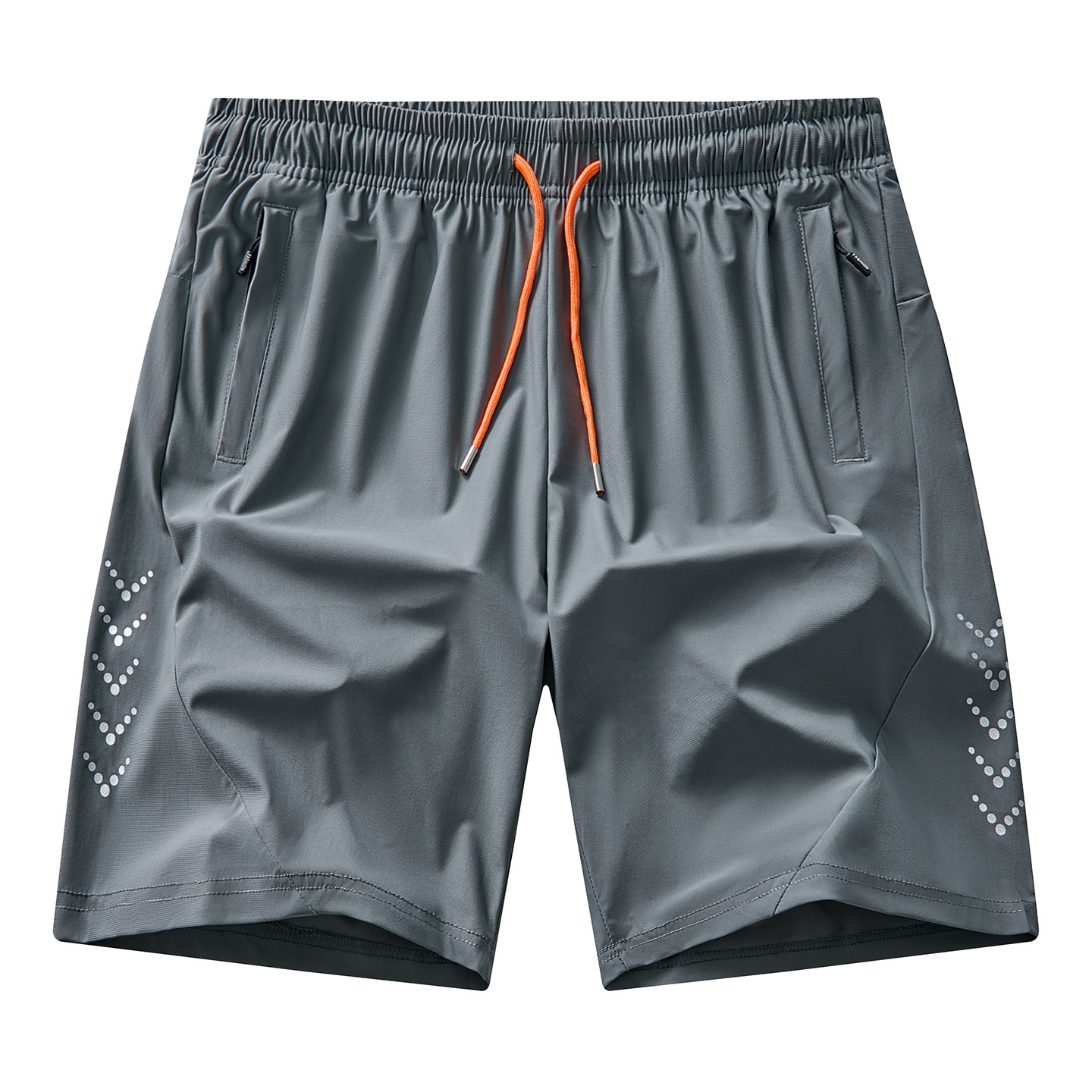 Cross-Border European Size Summer New Ice Silk Quick-Dry Shorts Men's Running Sports Pants Thin Casual Five-Point Pants Men