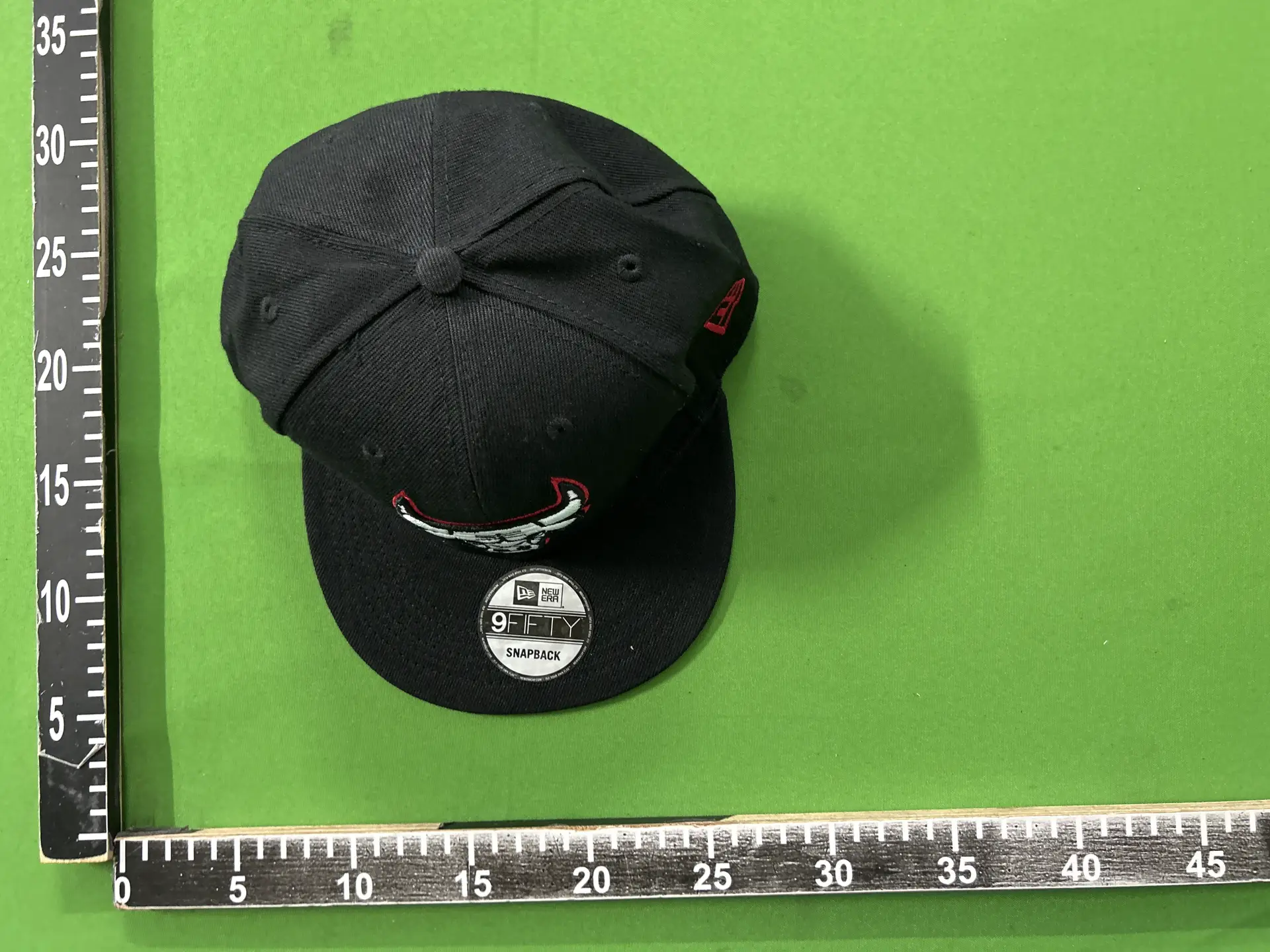 New Era 9FIFTY Snapback Chicago Bulls Baseball Cap Black