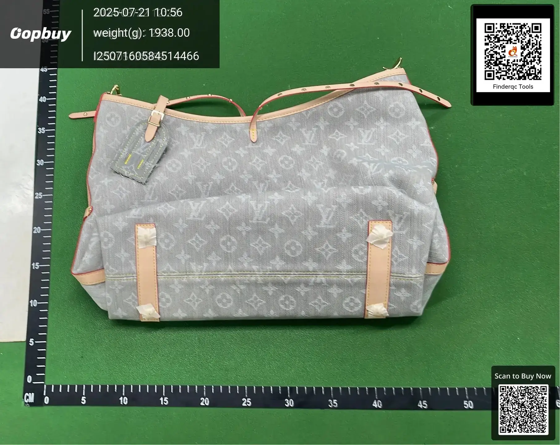 2025 New Denim Canvas Travel Bag Butterfly Bag Trendy Brand Large Capacity Fashionable All-match Shoulder Crossbody Bag