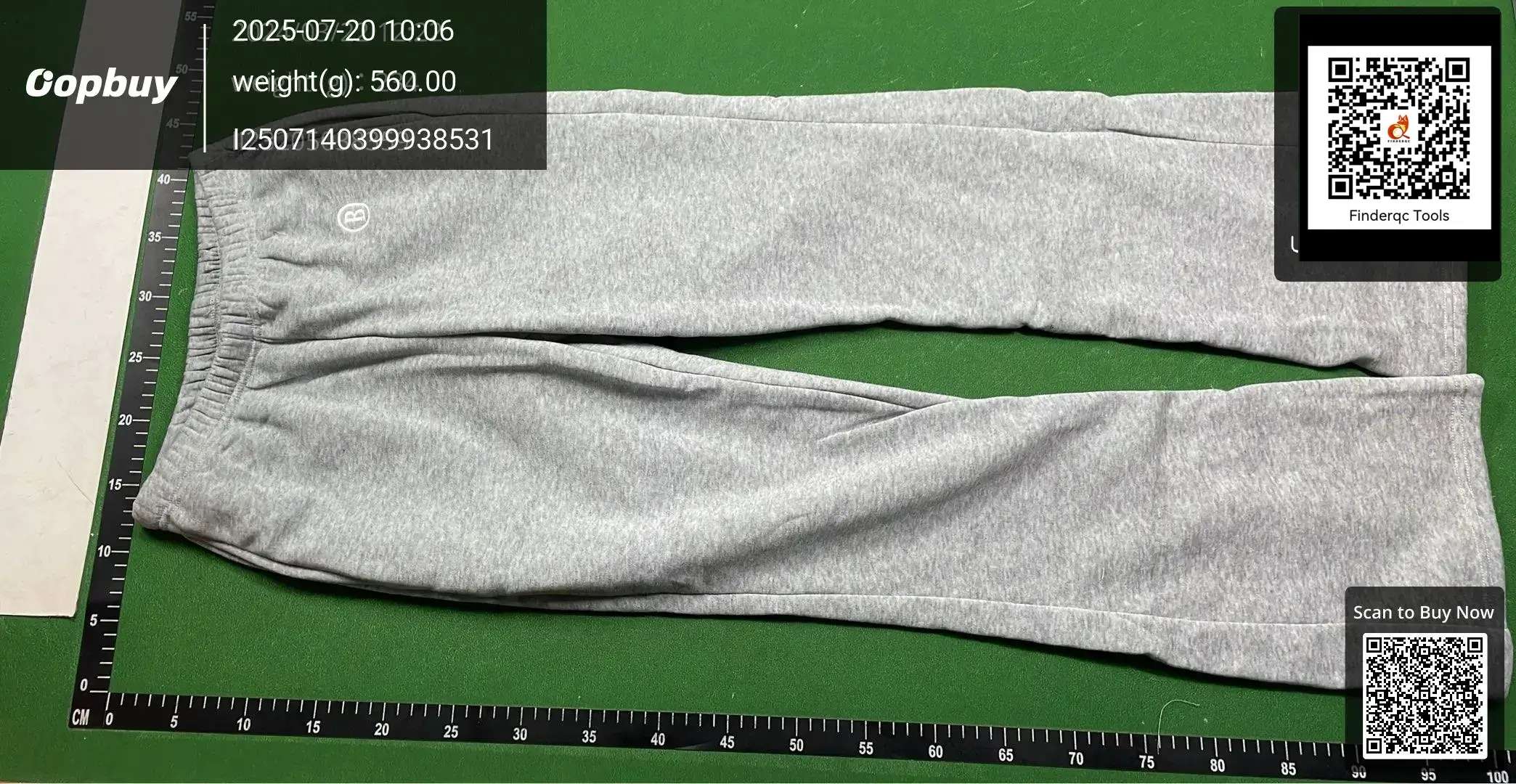 Balenciaga Grey Sweatpants