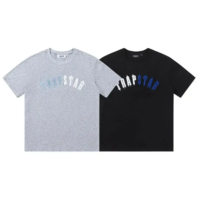 Trapstar T-Shirt Grey and Black