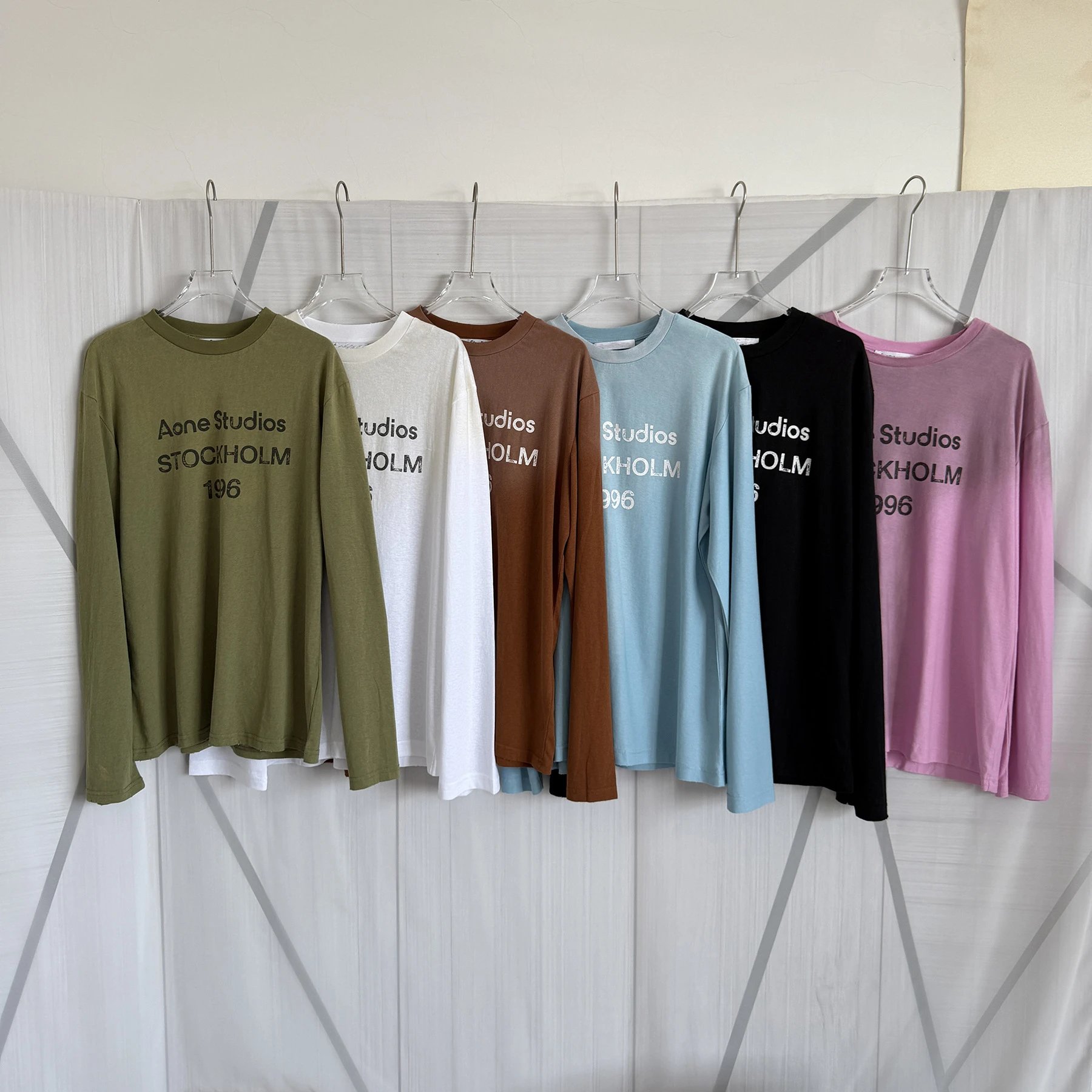 Acne Studios STOCKHOLM 1996 Long Sleeve T-Shirt