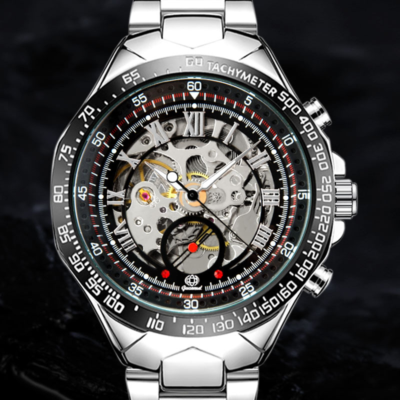 Ancient camel fashion business machinery men's watch hollow automatic men's mechanical watch foreign trade Men's mechanical watch wholesale