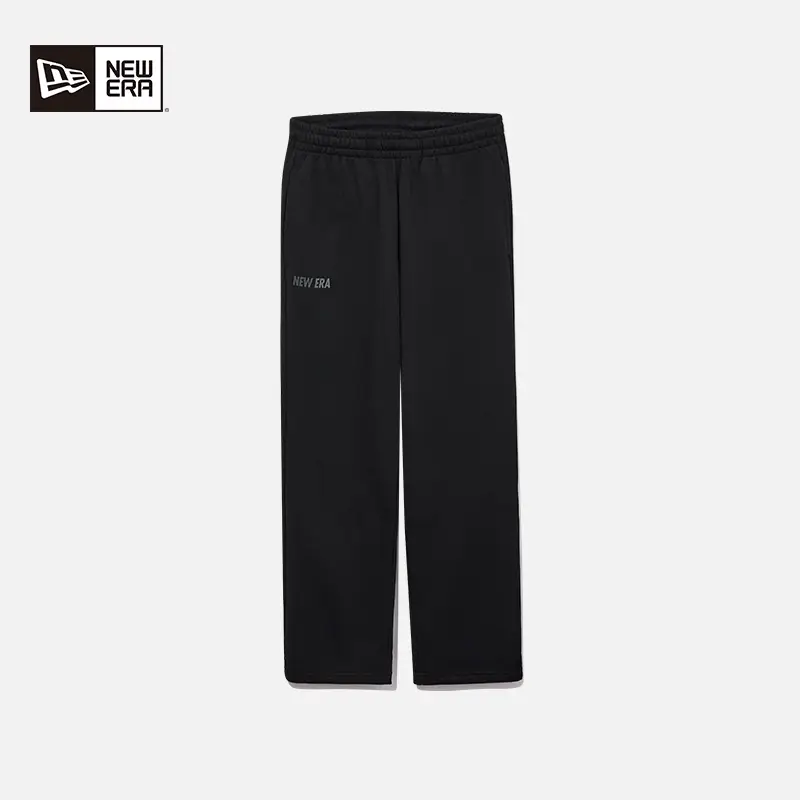 New Era New Era 2025 Early Spring New arrival Minimalist Plaid Casual pants Loose Straight-leg Sports Pants Trendy