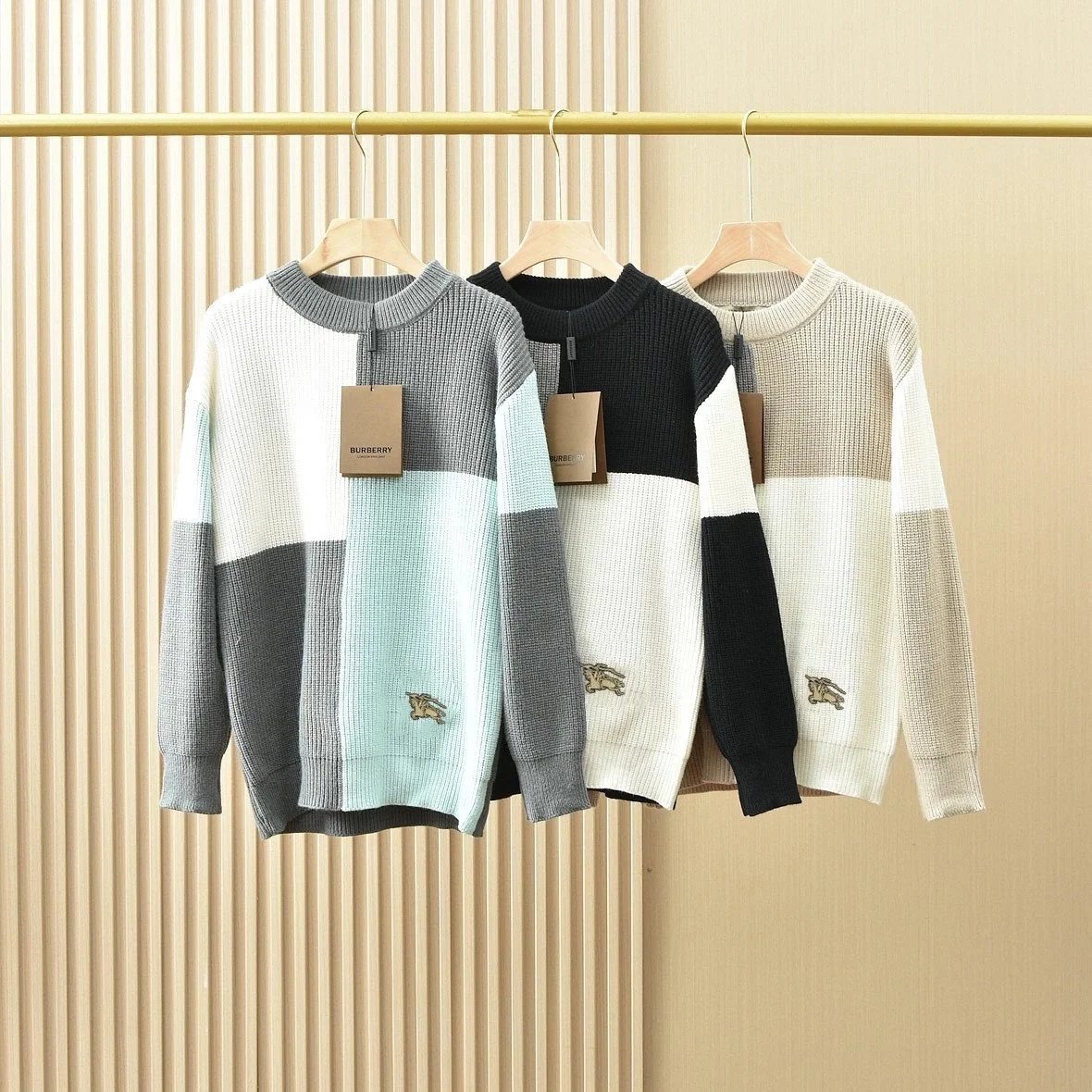 Burberry Color-block Sweater