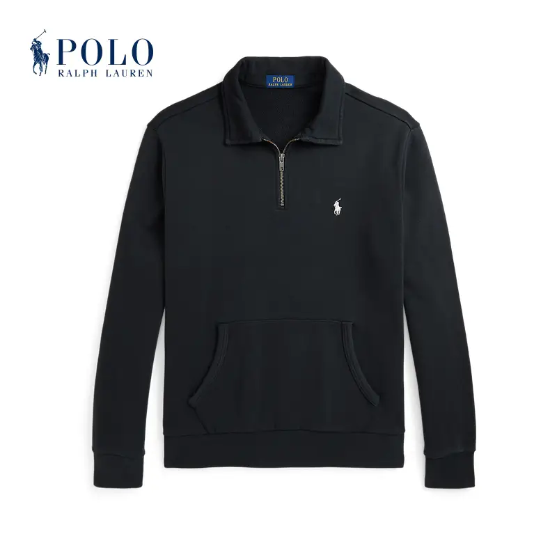 Ralph Lauren/Ralph Lauren Men's 25 Early Spring Cotton Quarter Zipper Sweatshirts