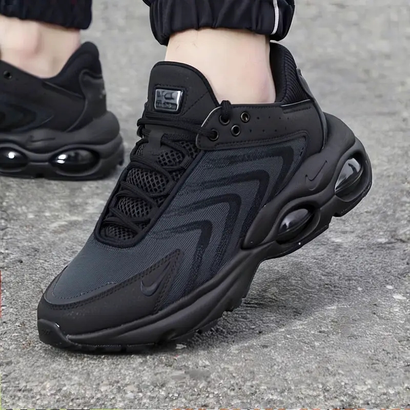 Nike Men's Shoes Air Max Black Warrior Air Cushion Sports Mesh Casual Running Shoes Dq3984