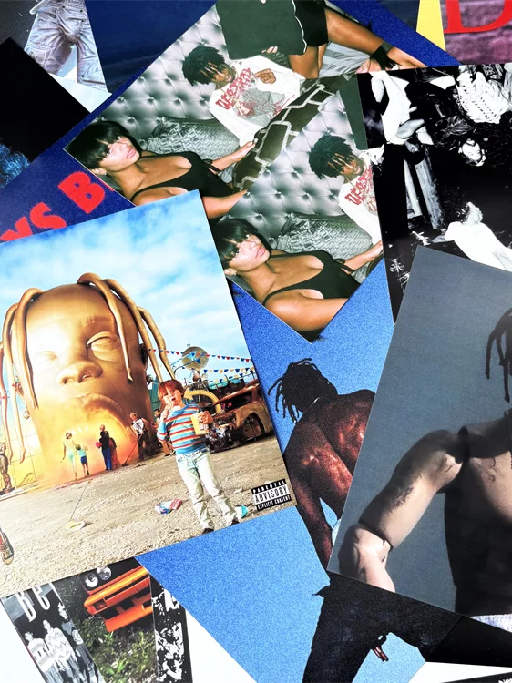 Playboi Carti Poster Album Cover Rap Hip-Hop European and American Celebrity Musician Decorative Hanging Painting