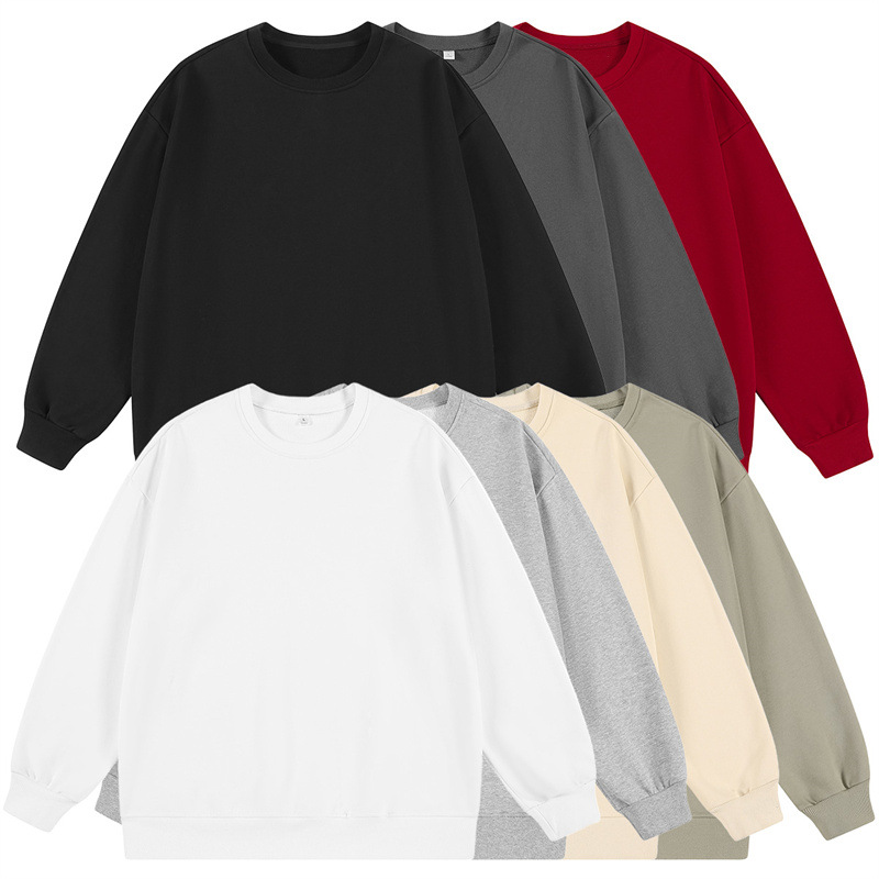 [300g Wei Yi Erkai] Crewneck Wei Yi Men's Autumn Spring and Autumn 2024 New Simple Leisure Fashion Brand Loose
