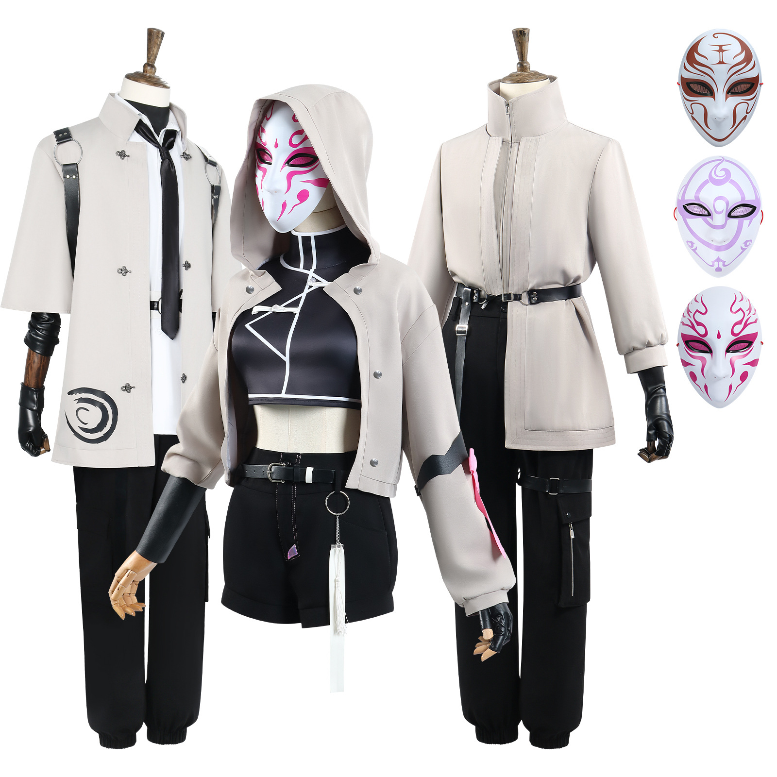 Chopping the gods of the earth god domain cos rose cos vortex king face cos king free headgear role-playing cosplay suit