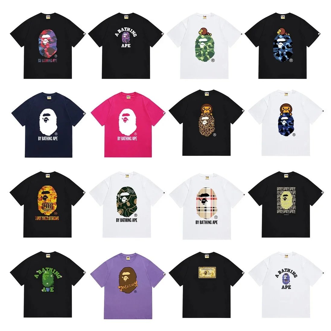 A BATHING APE T-shirts