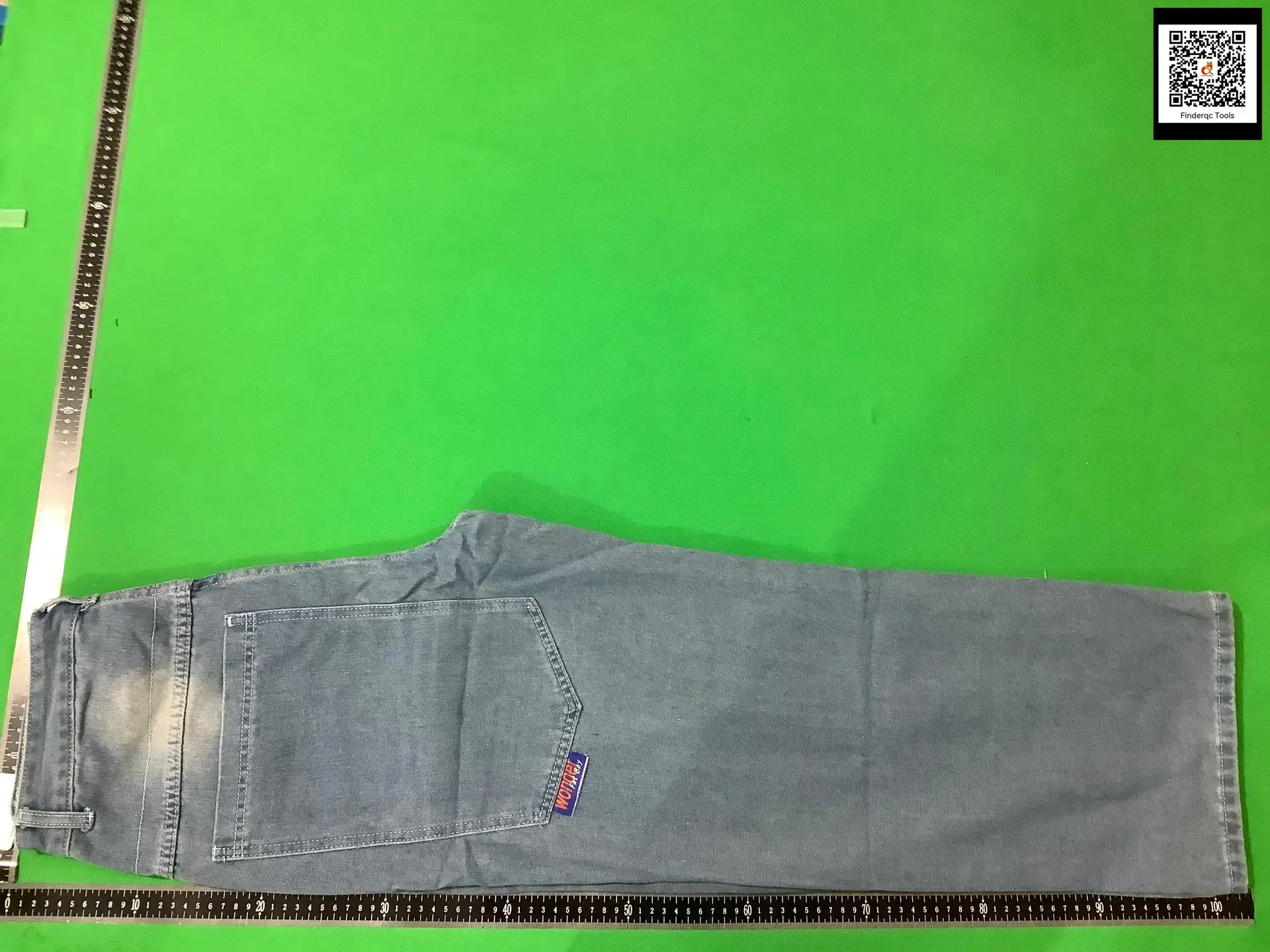 2024 Cross-border Direct Selling New American Style High Street Hip Hop Trendy Brand Jeans Men's Straight Loose Wide Leg Jeans