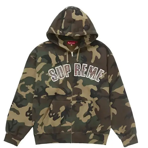 Street Heavyweight Hooded Cardigan for Men and Women, Loose and Versatile Sweatshirt, Autumn Jacket, Cross-Border American Retro Personality