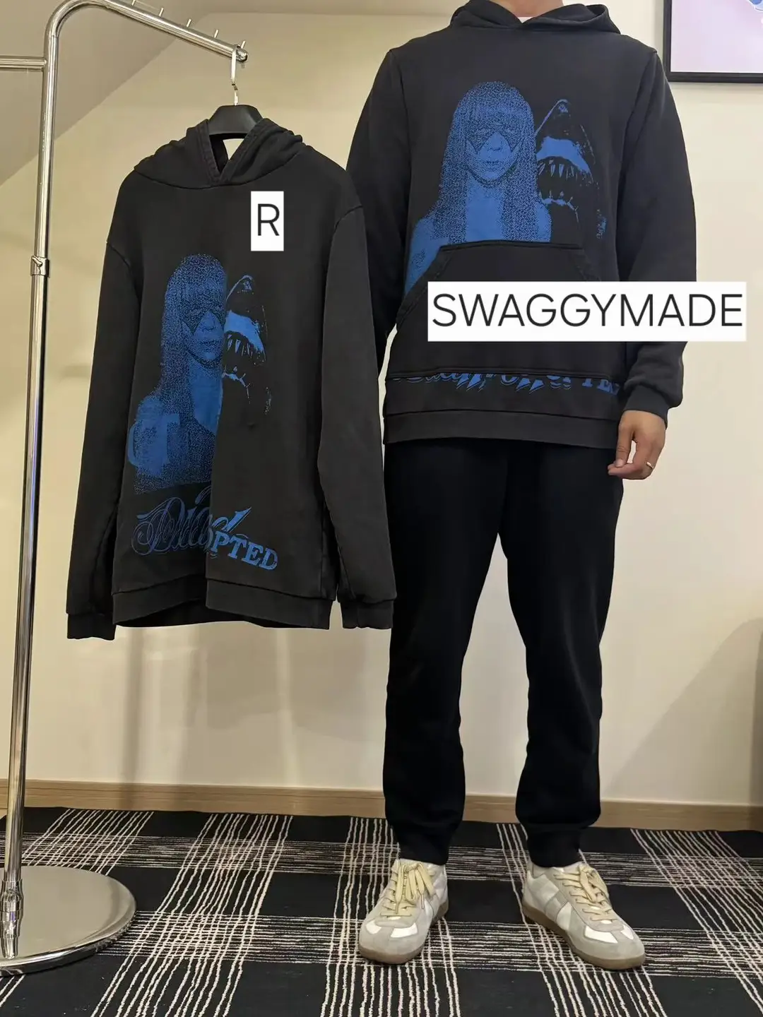 MADE BY SWAG Independently: 03SS Blue Shark Used Hoodie