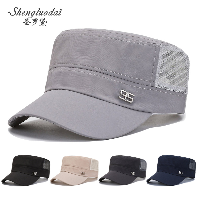 Baseball Cap Cap Men's Outdoor Mountaineering Travel Flat Cap Sports Sunshade Sun Hat Camouflage Cap Casual Cap Men