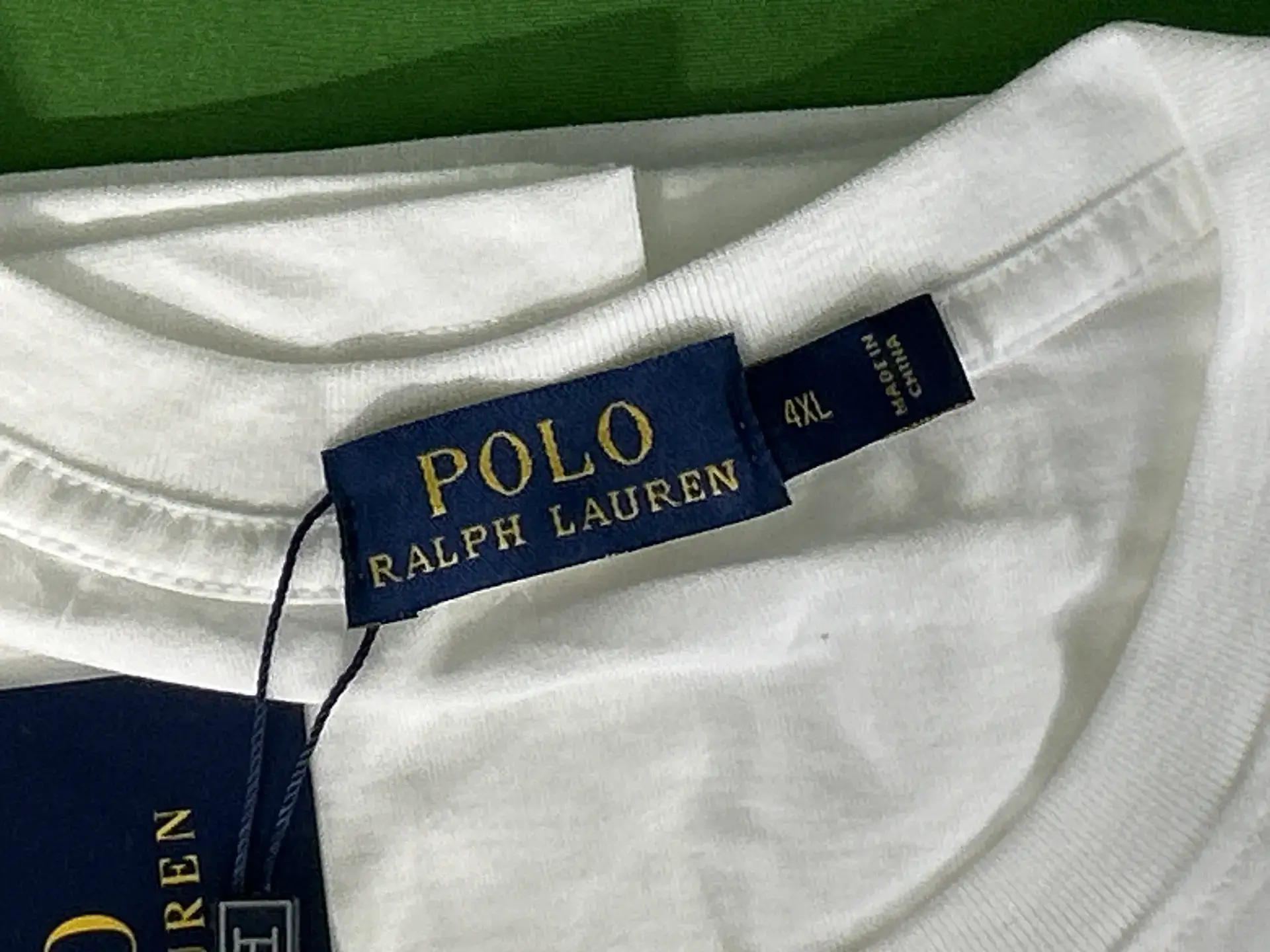 Polo Ralph Lauren White T-Shirt 4XL