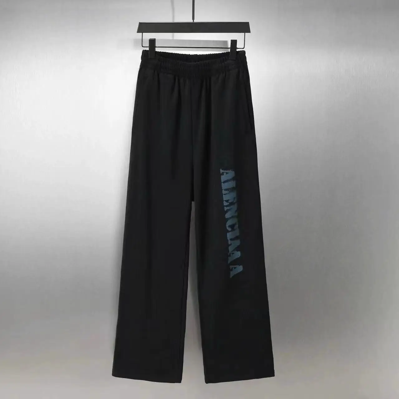 Balenciaga Logo Sweatpants Black